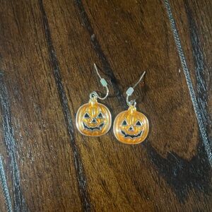 Pumpkin Halloween Earrings